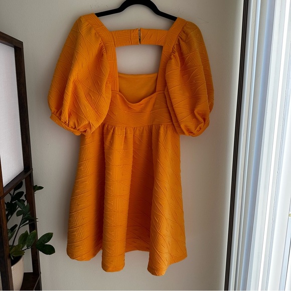 FREE PEOPLE Violet Puff Mini Dress - Picture 5 of 6